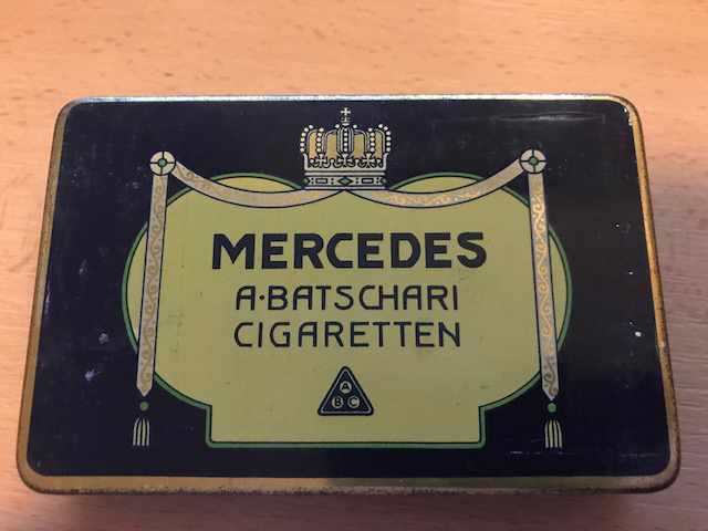 Mercedescigaretten von der Batschari Zigarettenfabrik